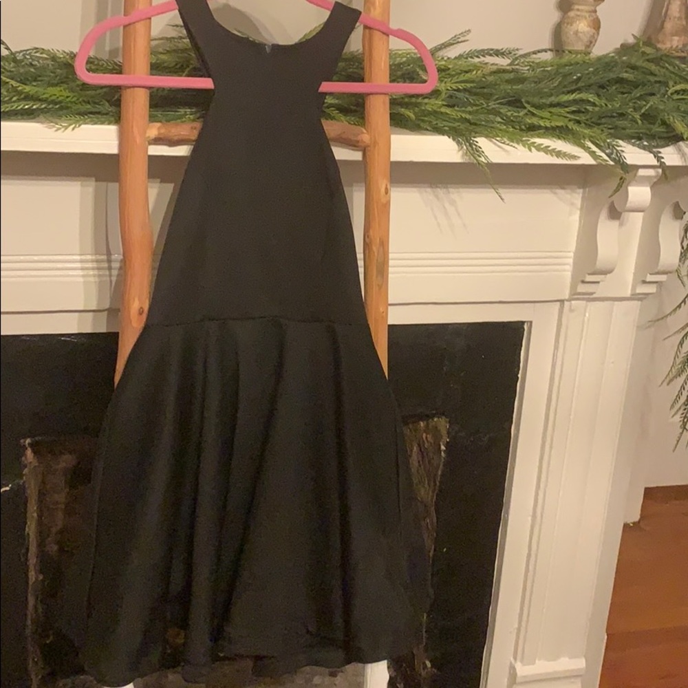 Black formal dress